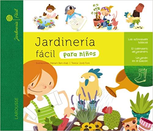 libros de jardinería y huerto para niños